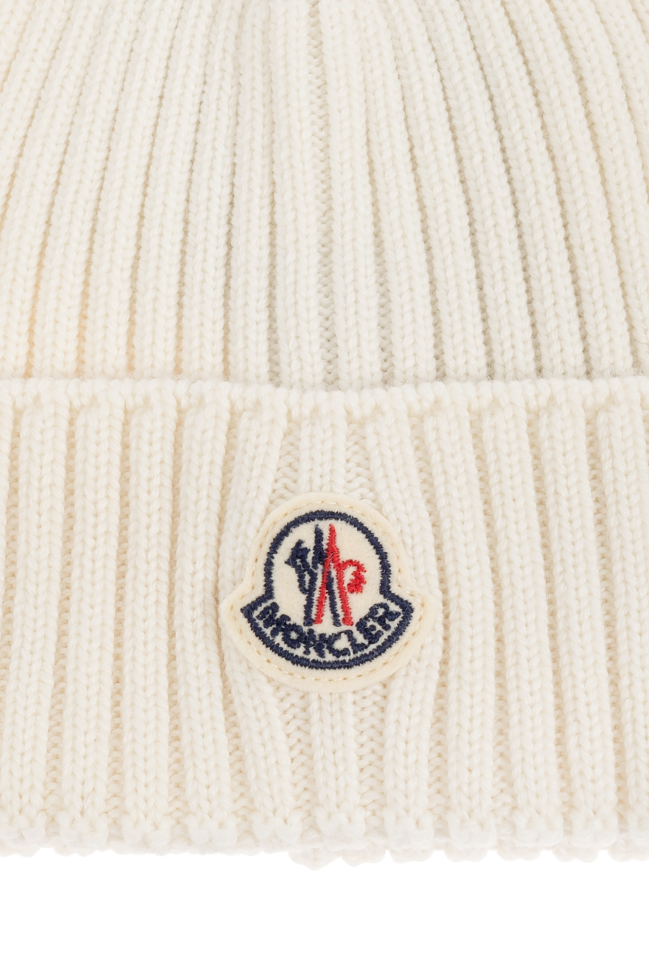 MONCLER ビーニー　白 Moncler ビーニー帽 - 白 - ホワイト | E20939960810948AK002